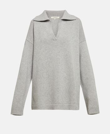 Woolen long-sleeved polo Bennet
