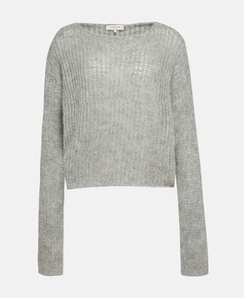 Wool-blend pullover
