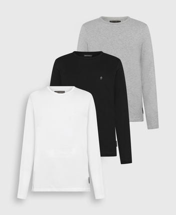 Long-sleeved top, pack of 3
