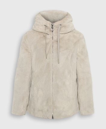 Faux fur jacket