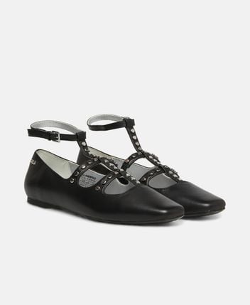 Ballerina flat with straps Konnie