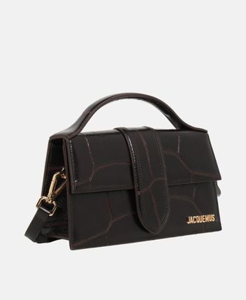 Leather shoulder bag Le Grand Bambino