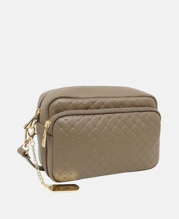 Leather cross body bag Colomba