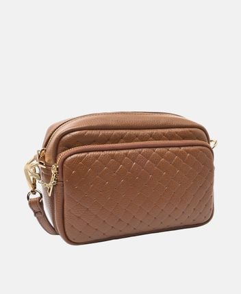 Leather cross body bag Colomba