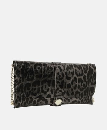 Leather clutch Balzaretti