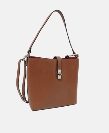Leather shoulder bag Cannobio