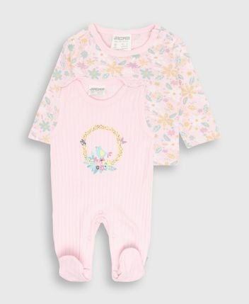 Shirt and dungarees set