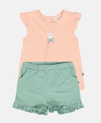T-shirt and shorts set Rainbow