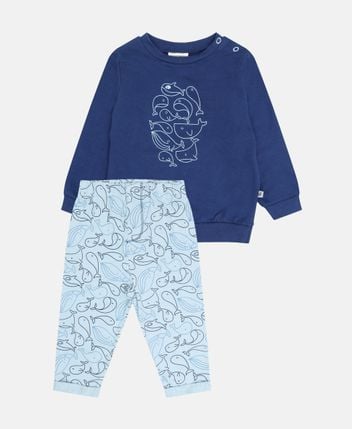 Sweatshirt and trousers set