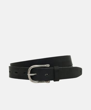 Leather belt