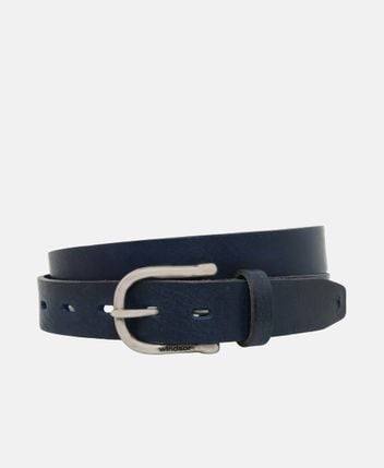 Leather belt