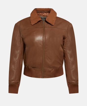 Leather jacket