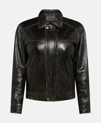 Leather jacket
