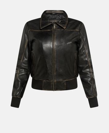 Leather jacket