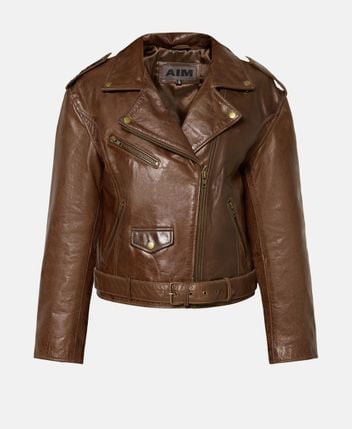 Leather jacket