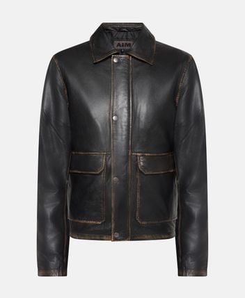 Leather jacket