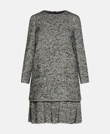 Wool-blend dress