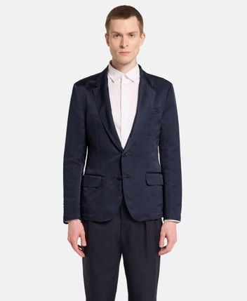Silk suit jacket