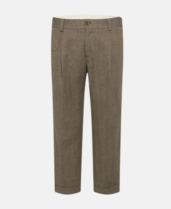 Wool-blend trousers