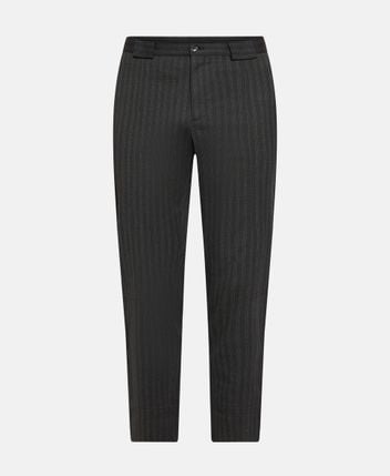 Wool-blend trousers