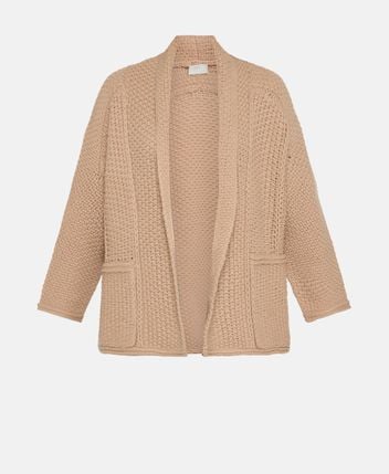 Wool-blend cardigan