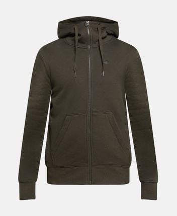 Hooded sweat jacket