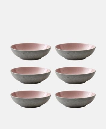 Pasta plates, set of 6