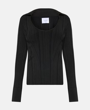 Knitted jumper Plisse Dawn