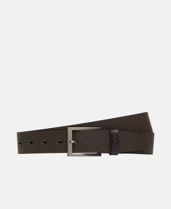 Leather belt