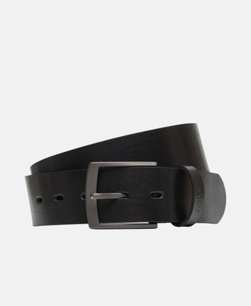 Leather belt