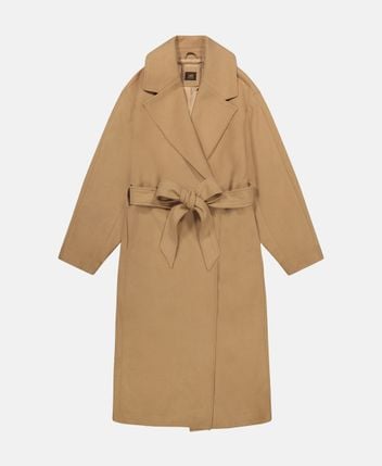 Wool-blend coat