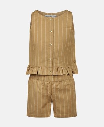 Blouse and shorts set
