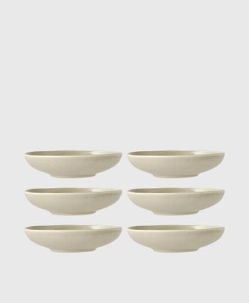 Pasta plates, set of 6 Shoku