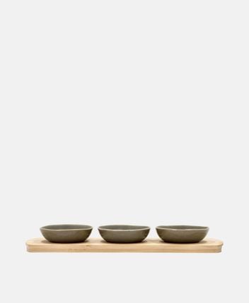 Bowl set with tray Shoku