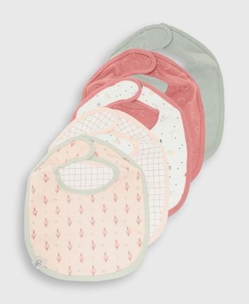 Bibs, pack of 5