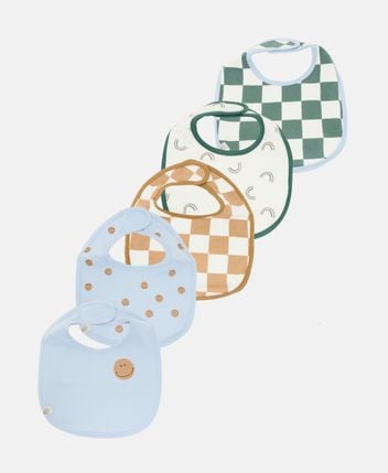 Bibs, pack of 5