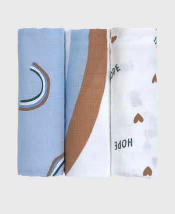 Gauze cloth, pack of 3