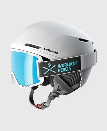 Ski helmet and goggles set Contex Photo