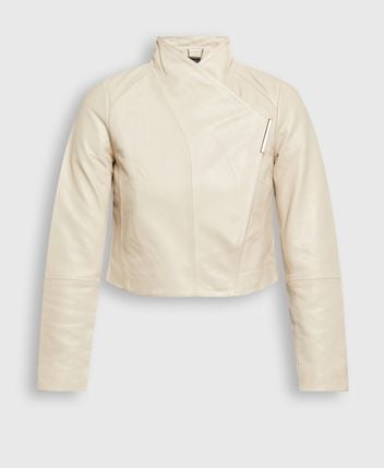 Leather blazer Riyoze