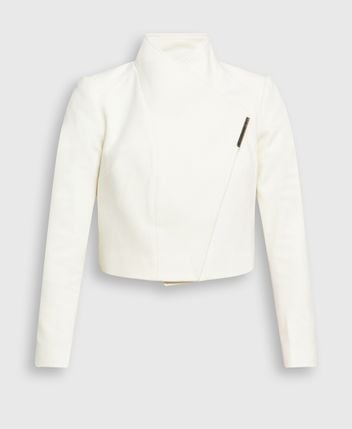 Wool-blend wrap jacket Rosecee