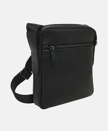 Leather cross body bag Remus