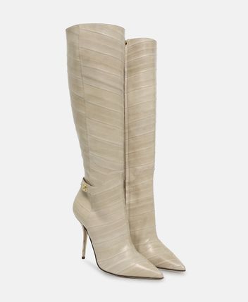 Calf boots Eel