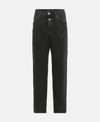 Straight-leg jeans