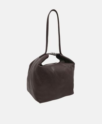 Leather shoulder bag