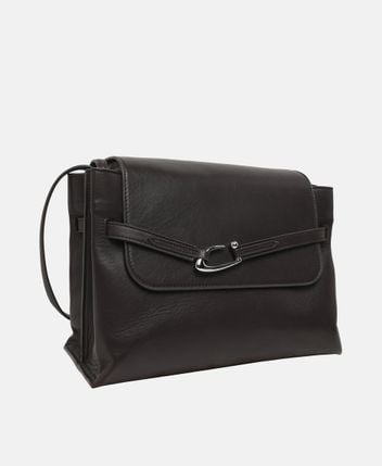 Leather shoulder bag Cora