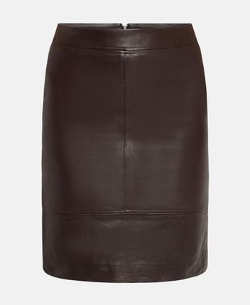 Leather skirt
