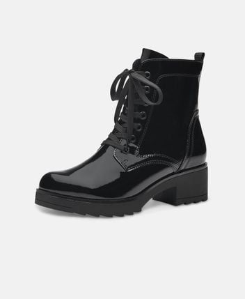 Lace-up ankle boot