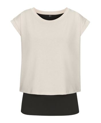 Layered-look top