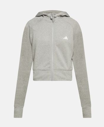 Hooded sweat jacket