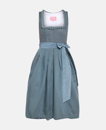 Linen Dirndl with apron
